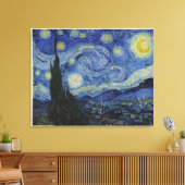 Toile Starry Nigh de Van Gogh, taille originale (Insitu(Salon))
