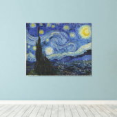 Toile Starry Nigh de Van Gogh, taille originale (Insitu (Plancher de Bois))