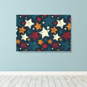 Toile Starry Night Chaos (Insitu (Plancher de Bois))