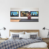 Toile Starry Night Hurle. (Insitu(Chambre))