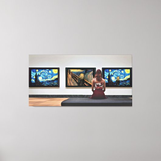 Toile Starry Night Hurle. (Recto)