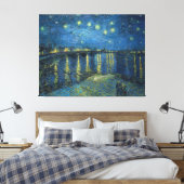 Toile Starry Night Over the Rhone (1888) Vincent van Gog (Insitu(Chambre))