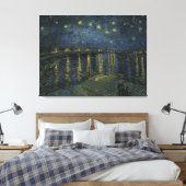Toile Starry Night Over the Rhone par Vincent Van Gogh (Insitu(Chambre))