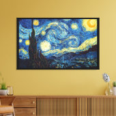 Toile Starry Night Van Gogh Imitation Style Peinture (Insitu(Salon))