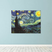 Toile Starry Night, Vincent van Gogh (Insitu (Plancher de Bois))