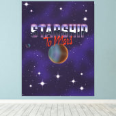 Toile Starship to Mars (Insitu (Plancher de Bois))