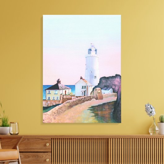Toile 'Start Point Lighthouse' par Gordon Ashton. (Insitu(Salon))
