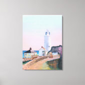 Toile 'Start Point Lighthouse' par Gordon Ashton. (Recto)