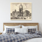 Toile State Capitol building, Springfield, Ill (Insitu(Chambre))