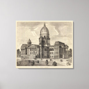 Toile State Capitol building, Springfield, Ill