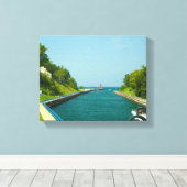 Toile Station de métro Charlevoix South Pier, Charlevoix (Insitu (Plancher de Bois))