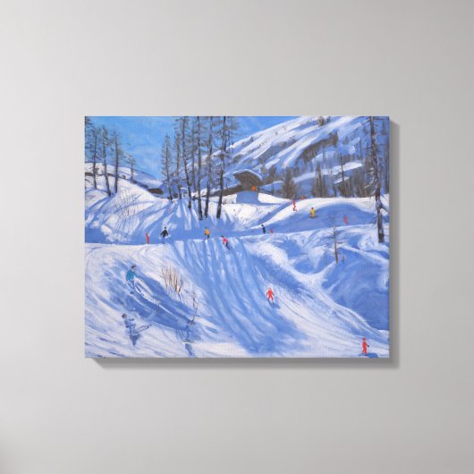 Toile Station de ski Tignes 2009 (Recto)