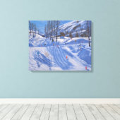 Toile Station de ski Tignes 2009 (Insitu (Plancher de Bois))