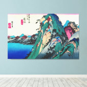 Toile Station Hakone 1833 (Insitu (Plancher de Bois))