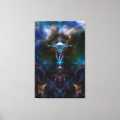 Toile Station spatiale Ansarious Canvas Imprimer (Recto)