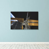 Toile Station spatiale internationale (Insitu (Plancher de Bois))