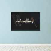 Toile Station spatiale internationale 11 (Insitu (Plancher de Bois))