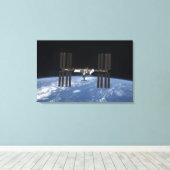 Toile Station spatiale internationale 11 (Insitu (Plancher de Bois))