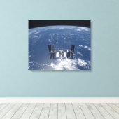 Toile Station spatiale internationale 17 (Insitu (Plancher de Bois))