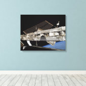 Toile Station spatiale internationale 23 (Insitu (Plancher de Bois))
