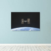 Toile Station spatiale internationale 7 (Insitu (Plancher de Bois))