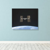 Toile Station spatiale internationale 7 (Insitu (Plancher de Bois))