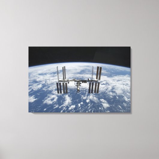 Toile Station spatiale internationale en orbite (Recto)