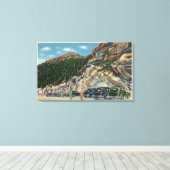 Toile Stationnement Vue du Sommet (Insitu (Plancher de Bois))