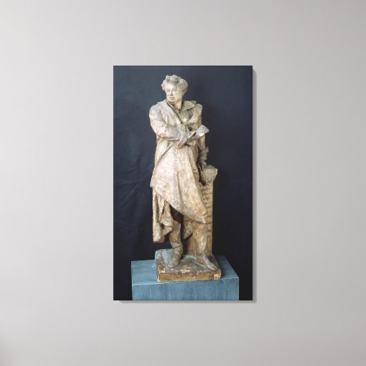 Toile Statue d'Alexandre Dumas Pere, c.1883-87 (Recto)