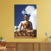 Toile Statue de Bouddha assis (Insitu(Salon))