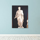 Toile Statue de César Auguste (Insitu (Plancher de Bois))