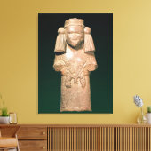 Toile Statue de Coatlicue, terre ancienne et mère (Insitu(Salon))