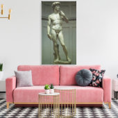 Toile Statue de David de Michel-Ange (Insitu(Salon))