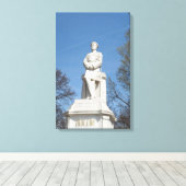 Toile Statue de Helmuth von Moltke à Berlin (Insitu (Plancher de Bois))