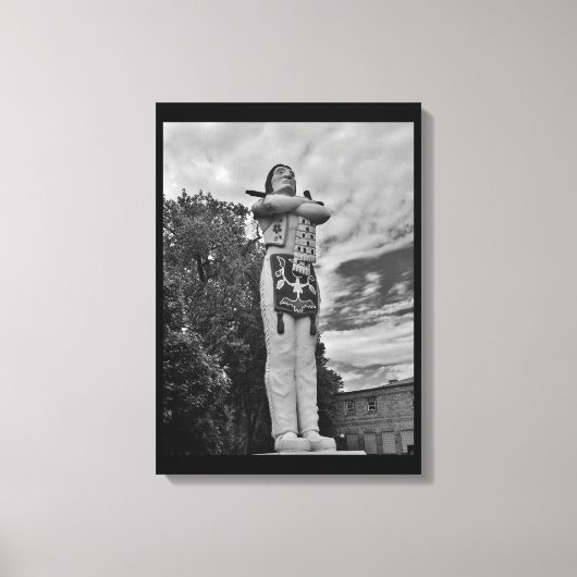 Toile Statue de Hiawatha (Recto)