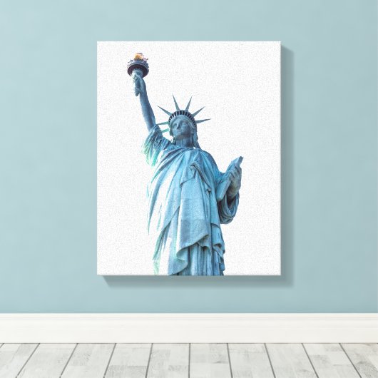Toile Statue de la liberté (Insitu (Plancher de Bois))