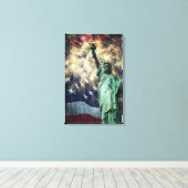 Toile Statue de la Liberté (Insitu (Plancher de Bois))