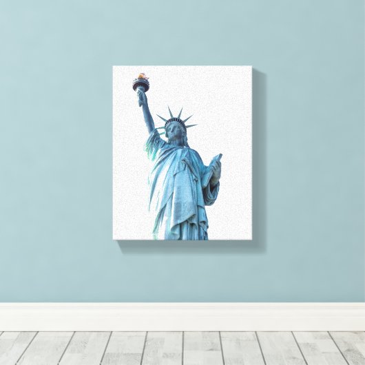 Toile Statue de la liberté (Insitu (Plancher de Bois))