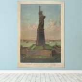 Toile Statue de la Liberté (Insitu (Plancher de Bois))