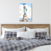 Toile Statue de la Liberté | Monument aquarelle (Insitu(Chambre))