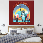 Toile Statue de la Liberté, New York (Insitu(Chambre))