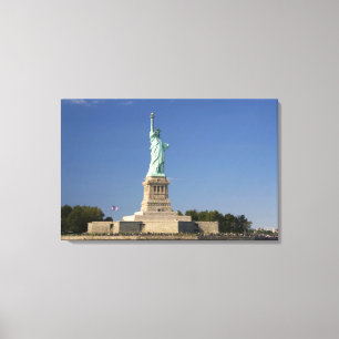 Toile Statue de la Liberté sur l'île de Liberty à New