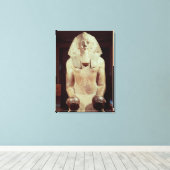 Toile Statue de la reine Makare Hatshepsut (Insitu (Plancher de Bois))