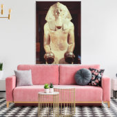 Toile Statue de la reine Makare Hatshepsut (Insitu(Salon))