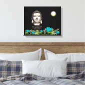 Toile Statue de la tête de Bouddha (Insitu(Chambre))