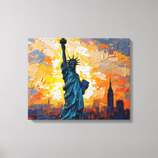 Toile Statue de Liberty Premium Canvas