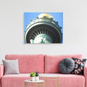 TOILE STATUE DE TORCHE DE LIBERTÉ ENVELOPPÉE (Insitu(Salon))