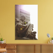 Toile Statue du Musée national des Indiens d'Amérique (Insitu(Salon))