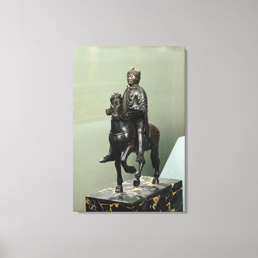 Toile Statue équestre de Charlemagne (Recto)
