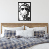 Toile Statue moderne avec casque (Insitu(Chambre))